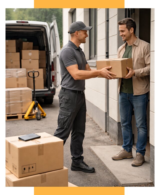 Доставка от двери до двери по миру от 46733 р. | СетСервис-Тшт