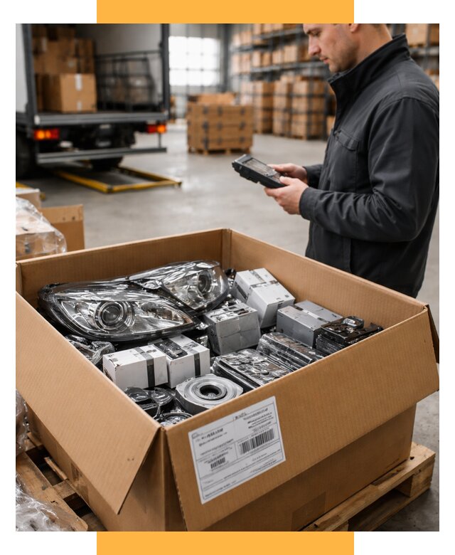 Доставка автозапчастей из Европы под ключ от 12981 р. | СетСервис-Тшт