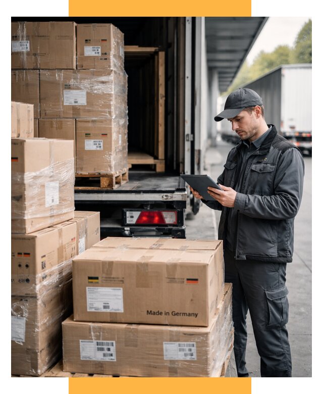 Доставка грузов из Германии от 46733 р. быстро - СетСервис-Тшт