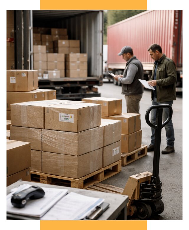 Доставка грузов из Италии в Россию от 18693 р. СетСервис-Тшт