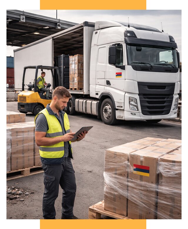 Автоперевозки из Армении от 98658 р. — услуги СетСервис-Тшт