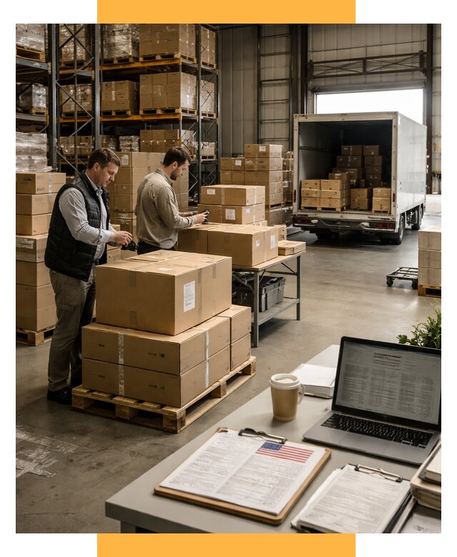 Доставка грузов в США от 6750 р., логистика и экспорт СетСервис-Тшт