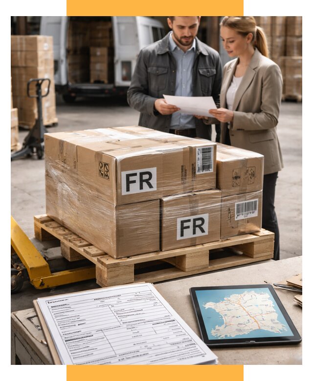 Доставка грузов в Францию от 25963 р., логистика СетСервис-Тшт