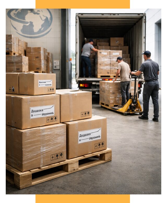 Доставка грузов в Израиль и экспорт от 46733 р. СетСервис-Тшт