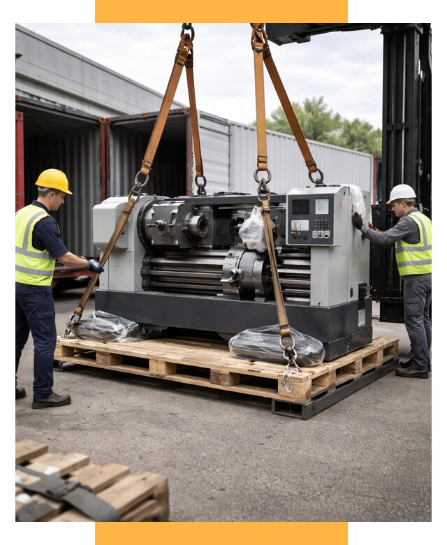 Перевозка станков и таможня от 62310 р. | СетСервис-Тшт логистика