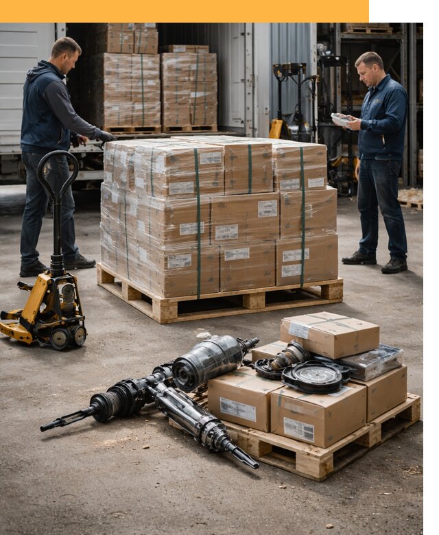 Международная перевозка автозапчастей по миру от 4673 руб