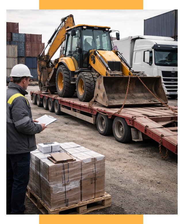 Международная перевозка спецтехники от 46733 р., СетСервис-Тшт