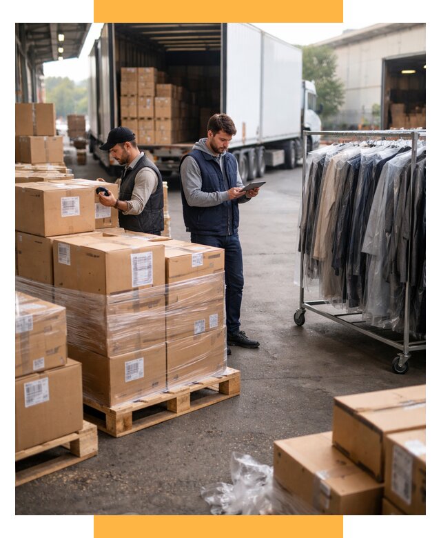 Перевозка и доставка одежды из Китая от 7789 р., СетСервис-Тшт