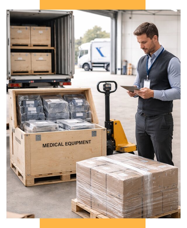 Перевозка медицинского оборудования от 15578 р. в СетСервис-Тшт