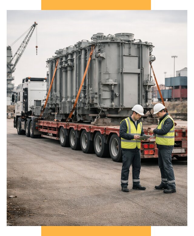 Перевозка негабаритных грузов под ключ от 124620 р., СетСервис-Тшт