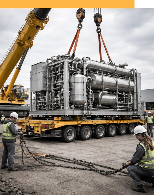 Перевозка тяжеловесных грузов по миру от 155775 руб