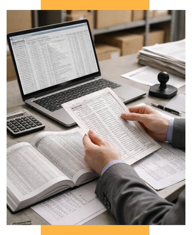 Подбор и проверка кода ТН ВЭД от 2596 р. - СетСервис-Тшт