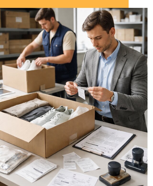 Таможенное оформление одежды и обуви по выгодной цене от 6750 руб