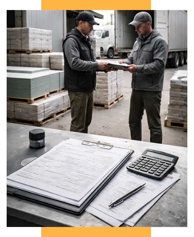 Таможенное оформление стройматериалов от 8827 р. | СетСервис-Тшт
