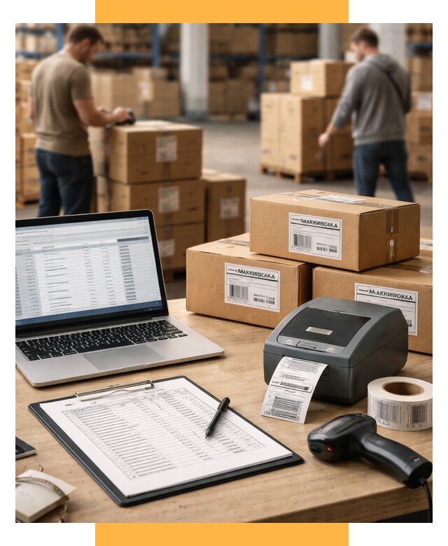 Маркировка импортных товаров от 4673 р. под ключ, СетСервис-Тшт